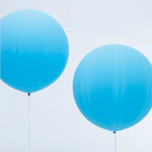 Aqua Blue Balloons