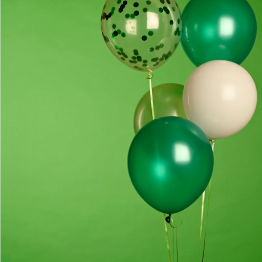 Aqua Green Balloons