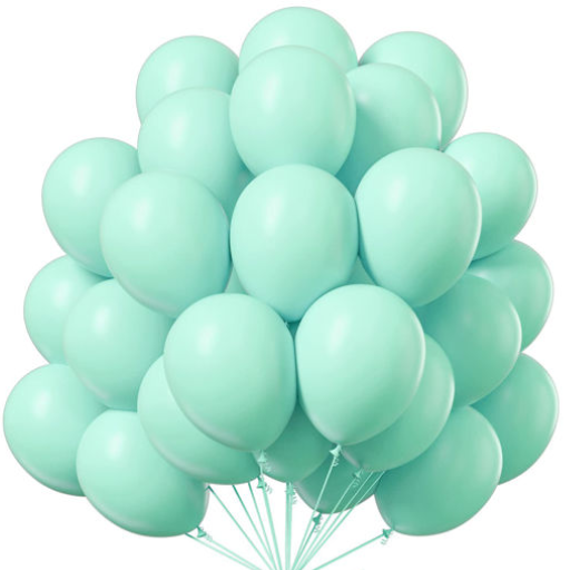 Aqua Green Balloons
