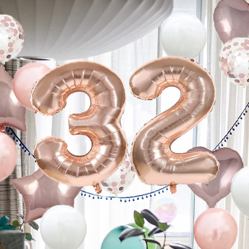Foil Number Balloons