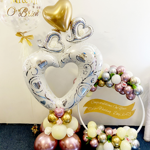 Foil Wedding Balloons