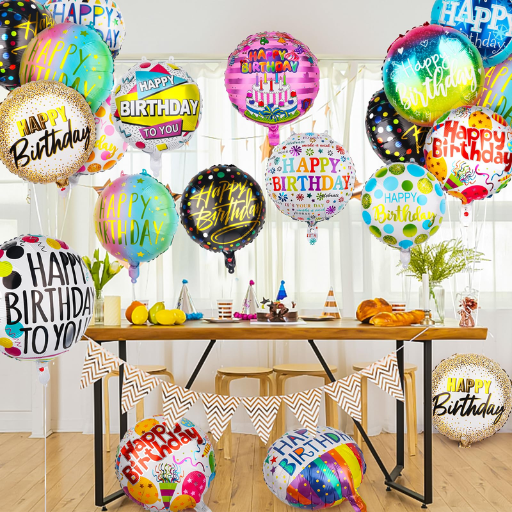 Happy Birthday Foil Balloon