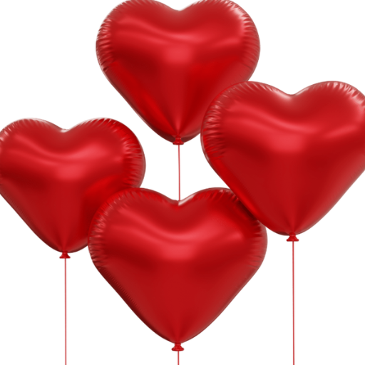 Heart Latex Balloons