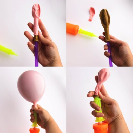 What Tools Help with Balloon Inflation and Twisting?