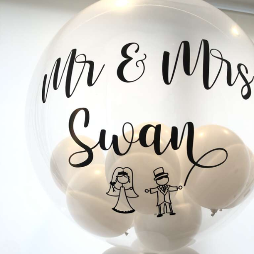 Personalised Wedding Balloons