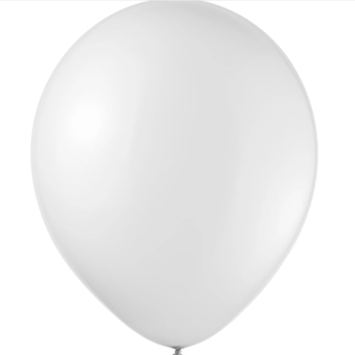 White Latex Balloons