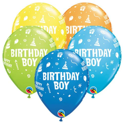 birthday latex balloons