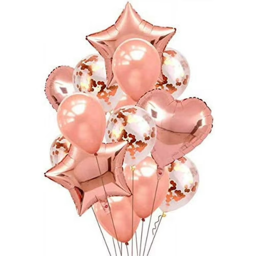 heart latex balloons