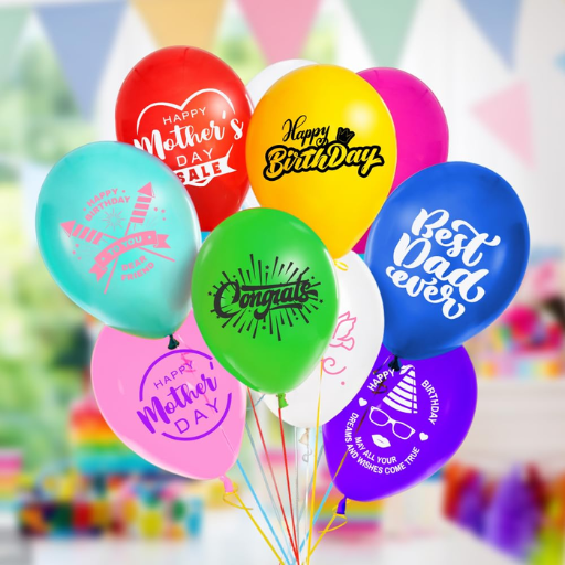 personalized logo balloons