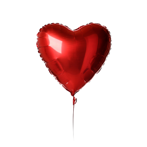 Using Foil Heart Balloons in Decorations