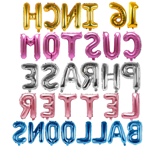 How to Choose the Right Foil Letter Balloons