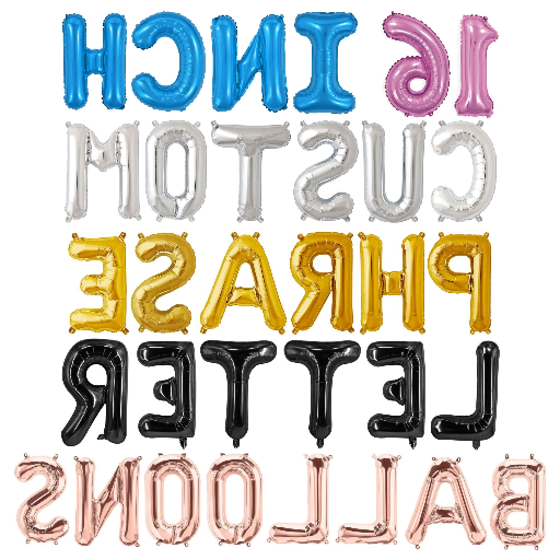 Care and Storage Tips for Foil Letter Balloons