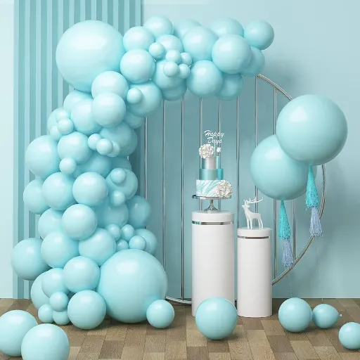 Introduction to Aqua Blue Balloons