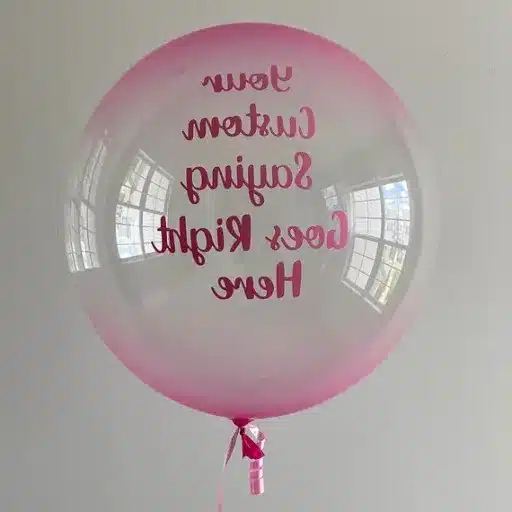 Personalizing Your Photo Balloons