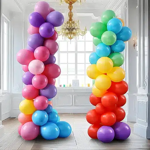 Creative Design Ideas for Balloon Columns