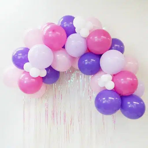 Hang Your Balloon Garland: Simple Tape Trick for Wall Display