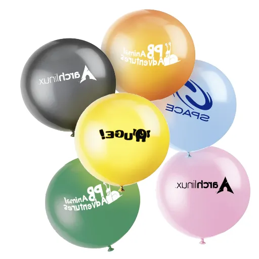 Ordering and Pricing Custom Printed Balloons