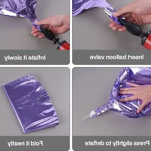 Steps to Correctly Inflate a Foil Balloon