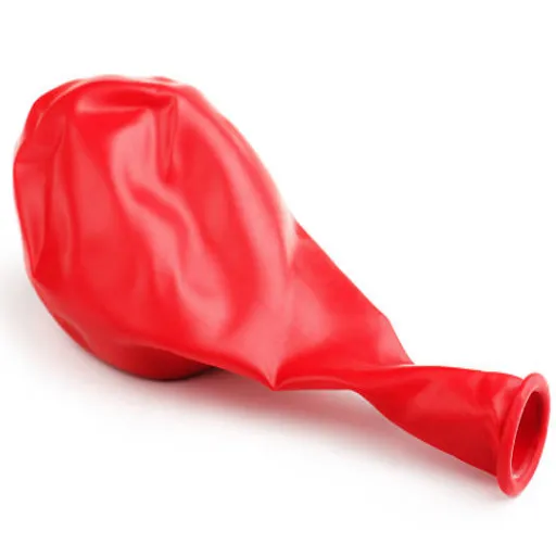 deflating balloon