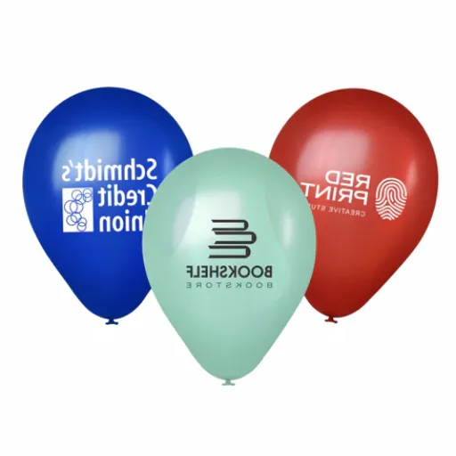 logo printed balloons