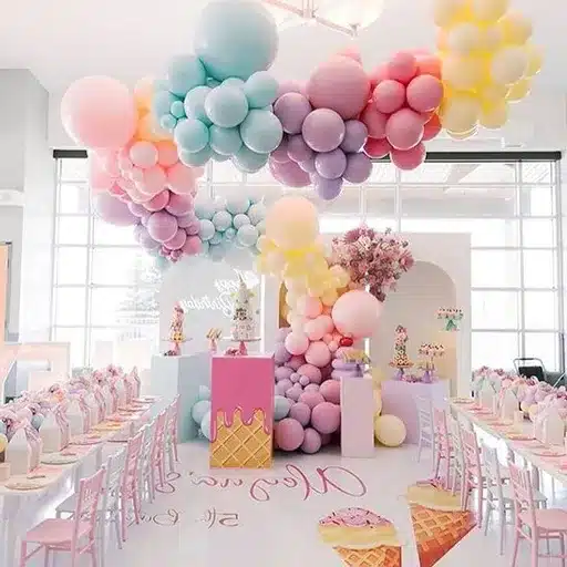 Creative Designs for Balloon Garlands