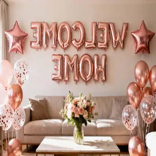 Creative Uses for Rose Gold Letter Balloons