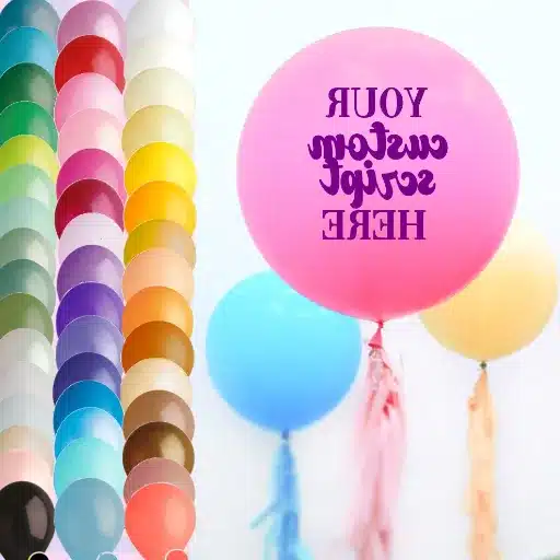How to Customize Your Balloons