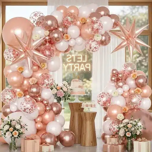 Making Celebrations Special with Rose Gold