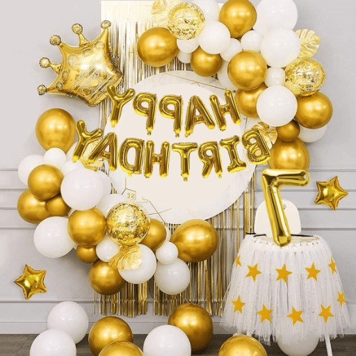 Themed Party Decorations with Mylar Balloons