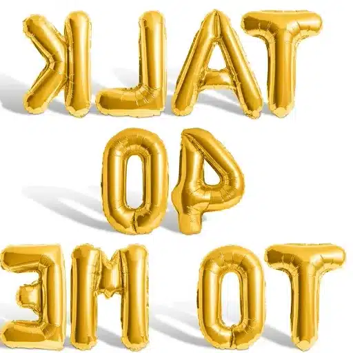 Tips for Displaying Mylar Letter Balloons