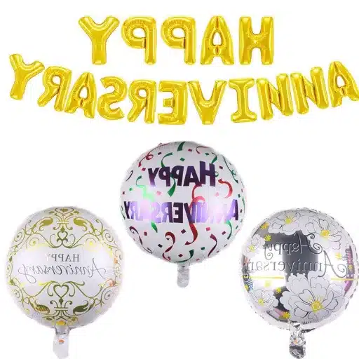 Understanding Happy Anniversary Foil Letter Balloons