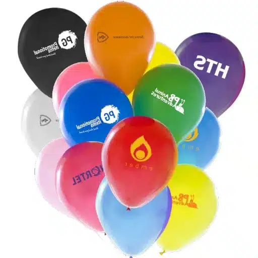 balloon with logo printing
