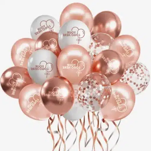 custom logo mylar balloons