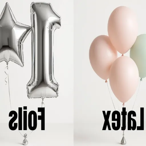 foil vs latex vs pvc balloons