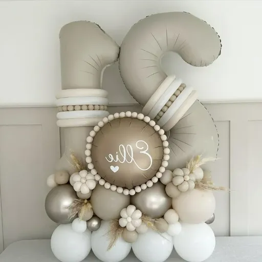 large foil letter balloons