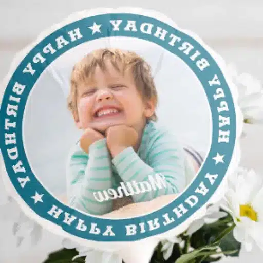 personalised photo balloons