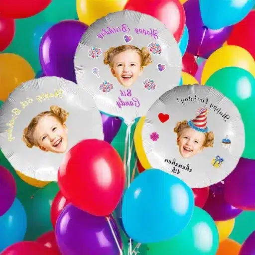 personalized photo balloons