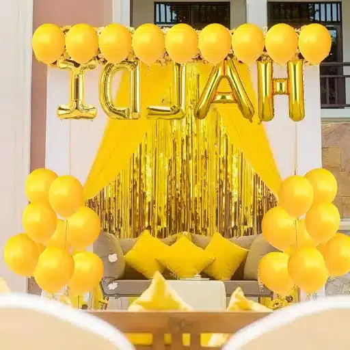 Creative Decoration Ideas with Foil Wedding Balloons