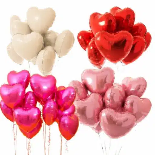 Foil Wedding Balloons