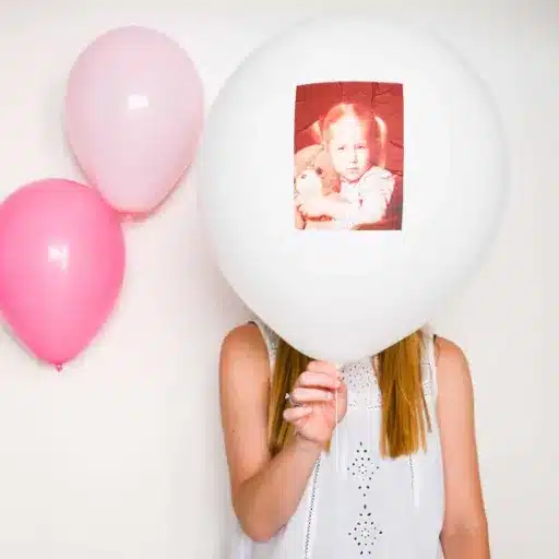 diy photo balloons