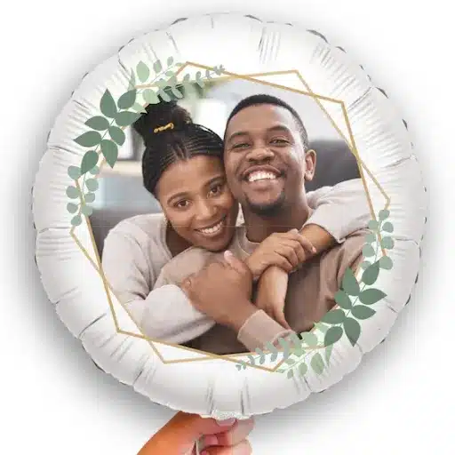 double sided photo balloons