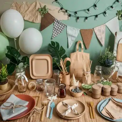 Sustainable Tableware: Plates, Cups, and Cutlery