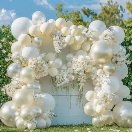 eco-friendly wedding balloons