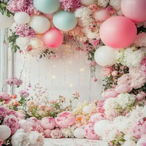 Custom Wedding Balloons vs. Traditional Floral Decor