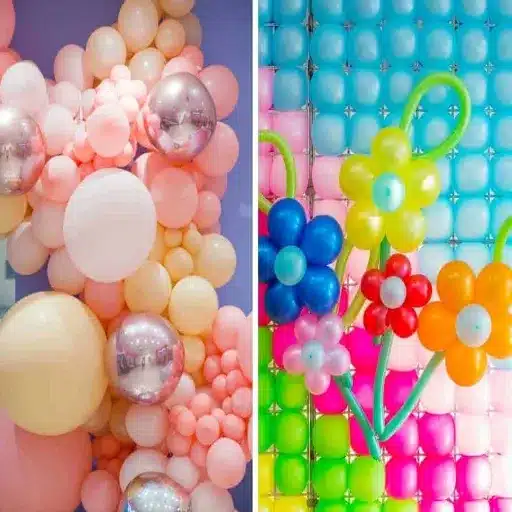 DIY balloon decorations