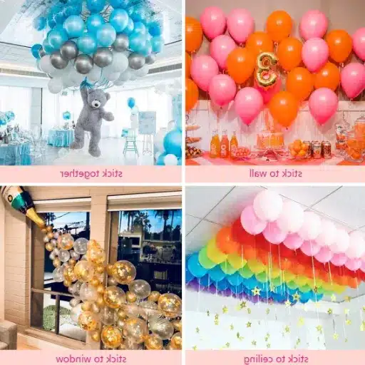 Method 1: Balloon Garland Tutorial with Decorating Strip