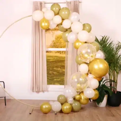 balloon garland tutorial