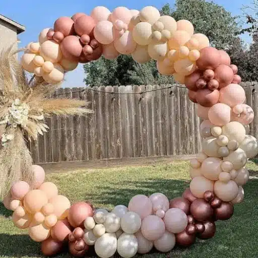 DIY balloon column without stand