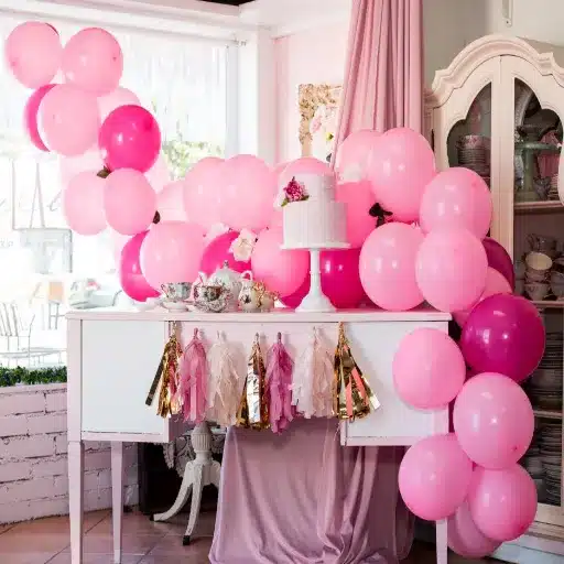 balloon garland tutorial