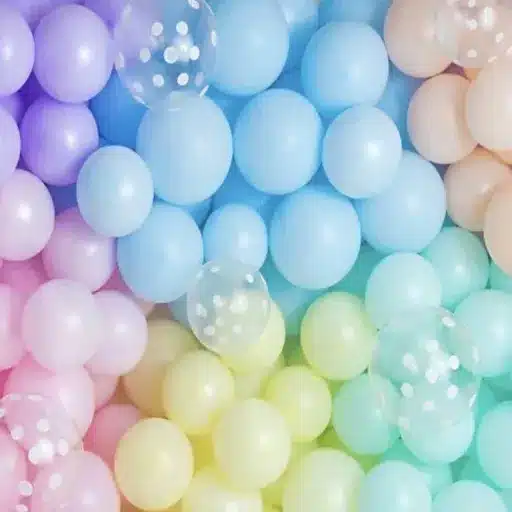 what are balloons made of